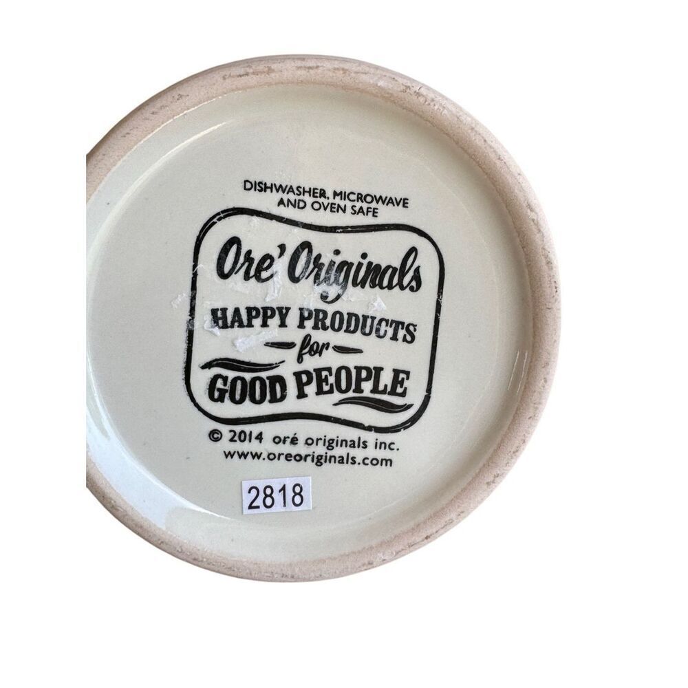 NEW Ore’ Originals Fork Knife Spoon Coffee Mug Happy Products For Good People 20 - Picture 2 of 5